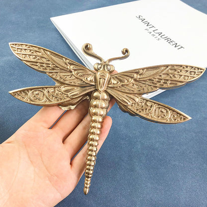 2PCS Dragonfly Silicone Mold Large Epoxy Resin Dragonfly Shape Molds 3D Unique Animal Pendant Wall Hanging Mould Resin Accessories Insect Series Chocolate Cake Fondant Decorating Silicone Mold