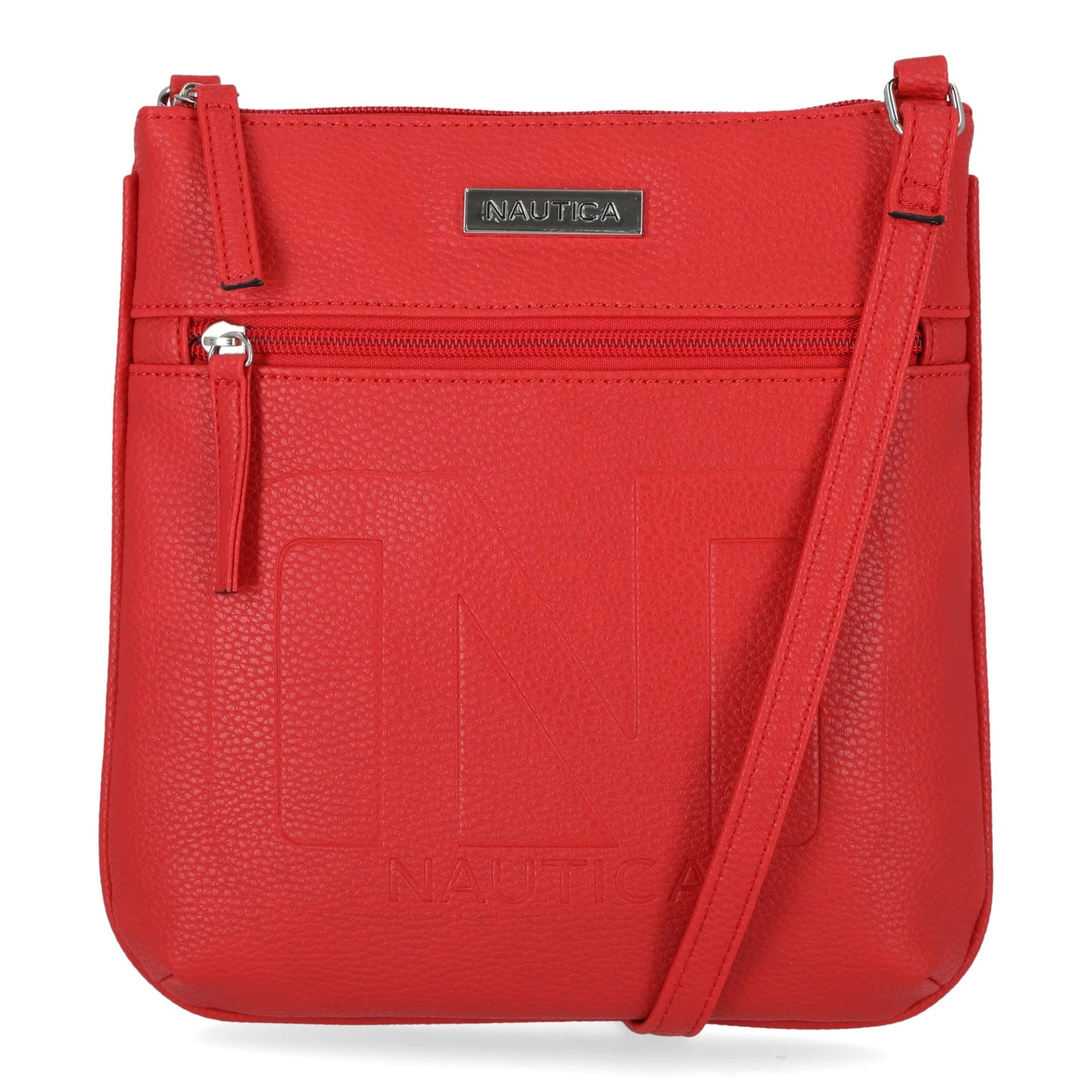 Nautica Lakeside Signature Jaquard North South Crossbody Bag