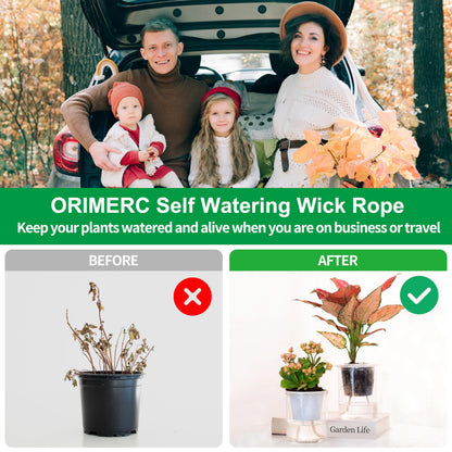 ORIMERC 12 pcs 3 inch Net Cup Quality Planting Mesh Pots/Baskets with Self Watering Wick Cord & Plant Labels for Garden Hydroponic Planting Pond Plants Planting Mason Jar Orchid Kratky Growing