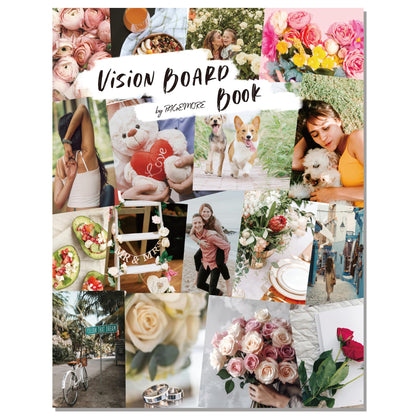 PAGEMORE Vision Board Book - 1200+ New and Improved Vision Board Pictures and Quotes for Vision Board Kit,Realize Dreams and Create Life Goals, Magazine for Vision Board Clip Art and Collage Book
