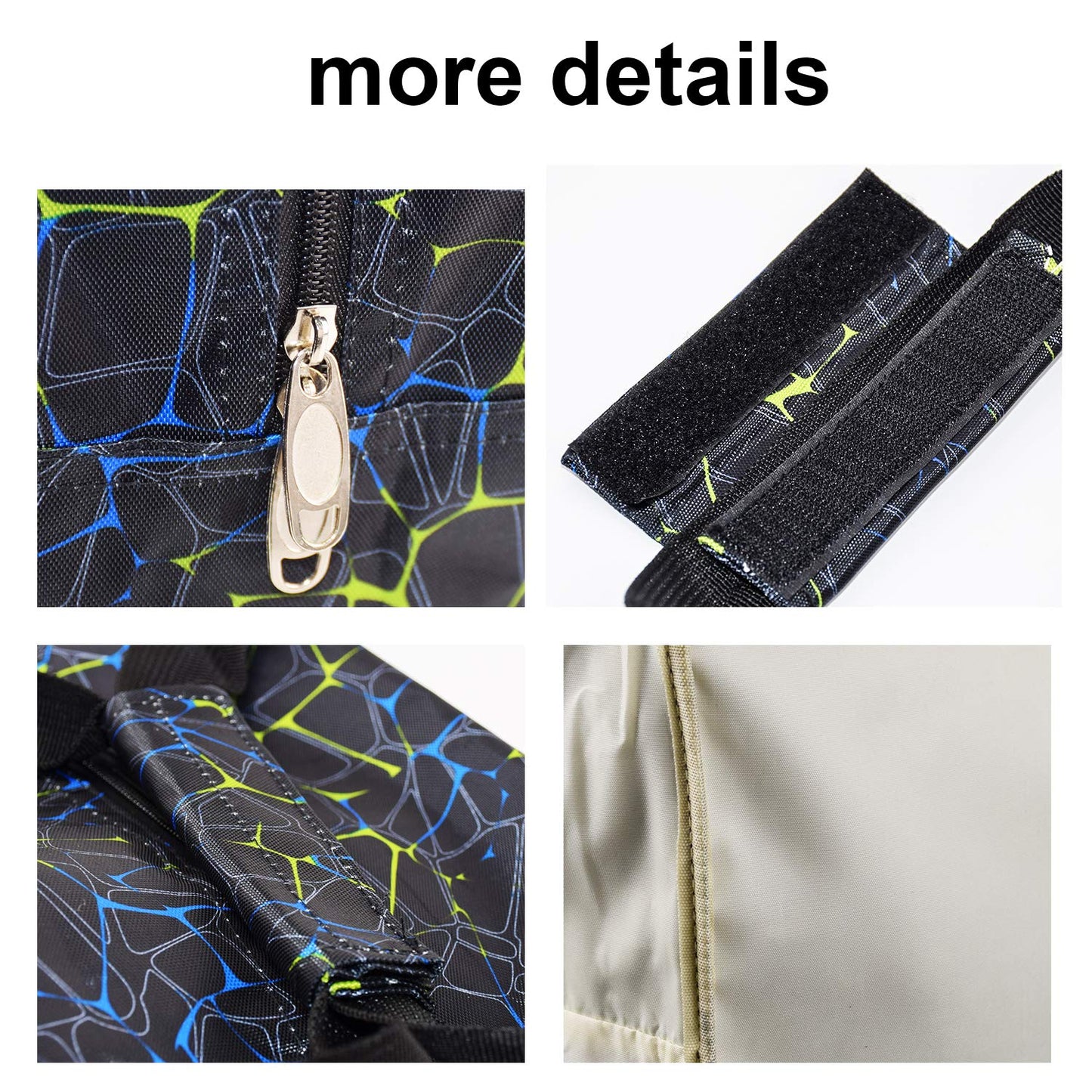TLBTEK Black Sewing Machine Carrying Case,Universal Canvas Carry Tote Bag,Portable Padded Storage Dust Cover with Pockets for Sewing Machine