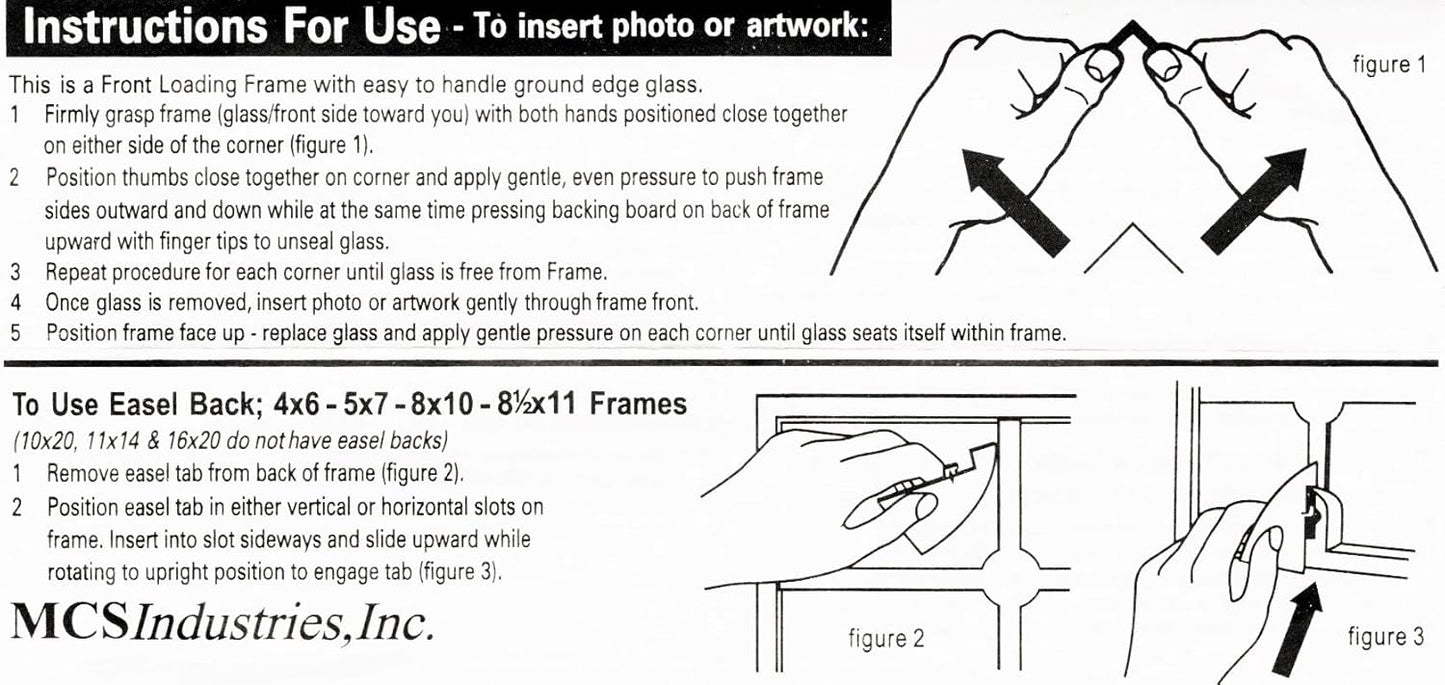 MCS 8x8 Inch Format Frame
