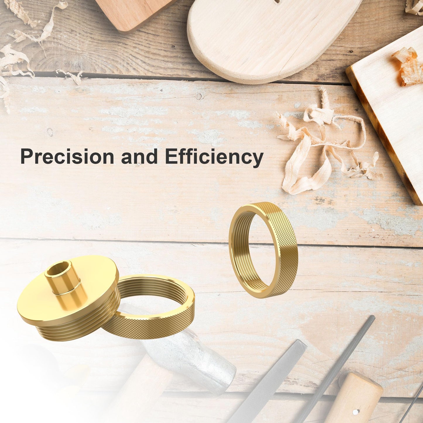 inBovoga 11 Pcs Precision Brass Router Template Bushing Guides Sets and 1/4" Shank Woodworking Router with Carrying Case, Fits Porter Cable Style Router Sub Bases
