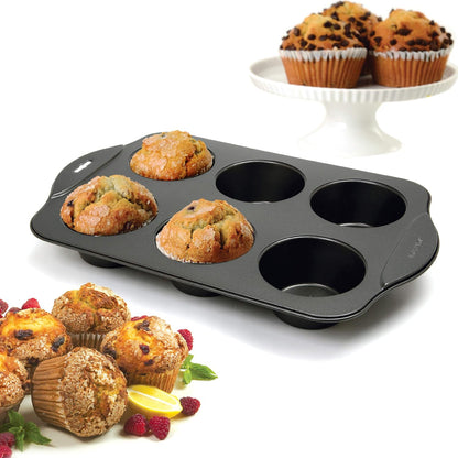 Nonstick Giant Muffin Pan Norpro, 6 Cup