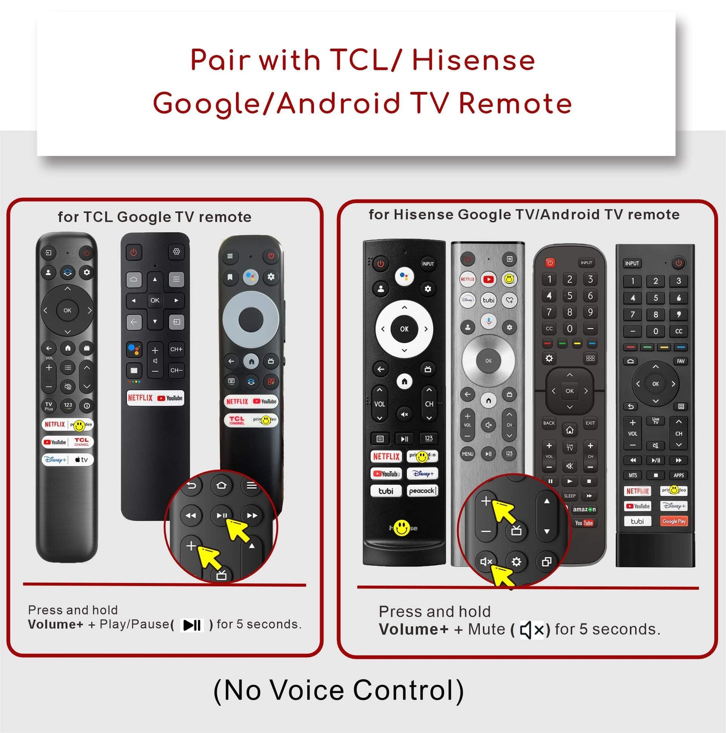 B Braince Smart Remote Compatible with Samsung Smart TV Remote Replacement 2025-2019, Voice Control remoto Samsung Smart tv, Mic, Bluetooth, Universal, Tizen OS, No Solar. 2-Year Warranty.