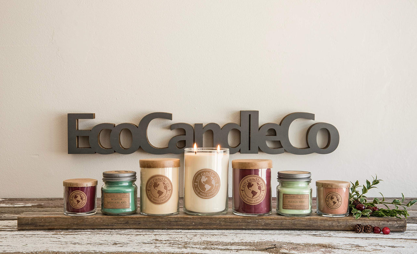 ECO CANDLE CO. Goddess Aromatherapy Candle – 26oz Recycled Jar with Double Wicks – Patchouli, Jasmine, Sandalwood, Cinnamon, Vetiver, Musk – Long-Burning Eco Gift for Relaxation, Yoga, Meditation