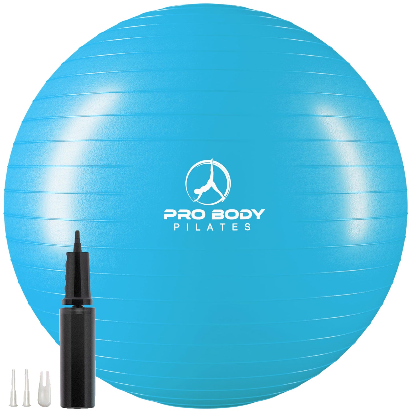 ProBody Pilates Exercise Ball - Multiple Sizes Gym Grade Balance Ball for Fitness, Yoga, Workout, Pregnancy & Physical Therapy
