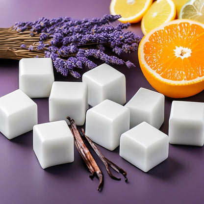12 6.4 2 6-Packs Baby Powder Strongly Scented Hand Poured Vegan Wax Melts, Scented Wax Cubes, Ounces in x