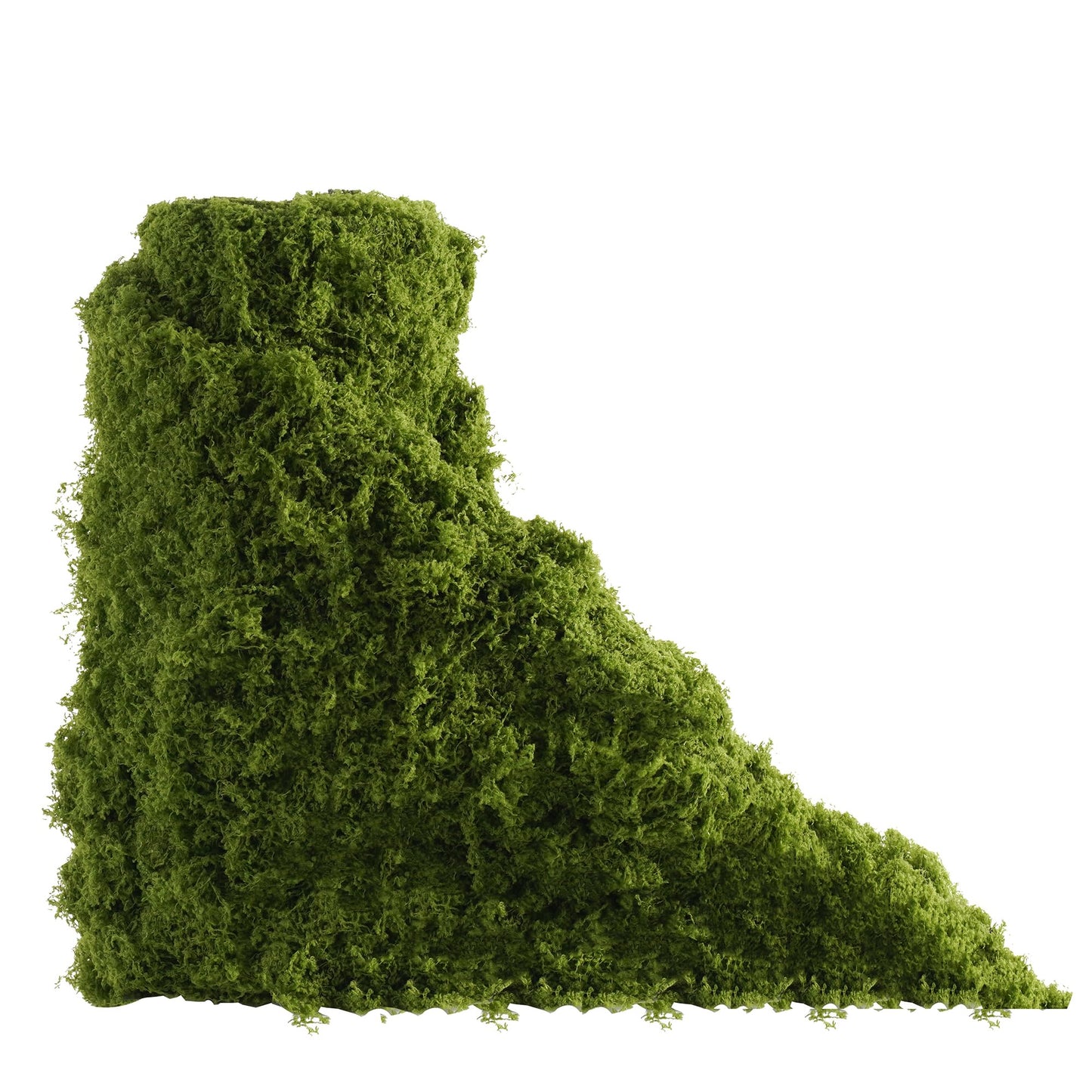 USMOLA Fake Moss Mat, Artificial Moss Table Runner for Wedding Decor Table Centerpieces Fairy Garden Crafts Indoor Green Faux Grass Wall Decor (Green: 12 x 71Inch / 30x180cm)