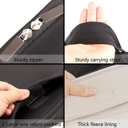 Aonstyna A3 Light Pad Carrying Bag for Diamond Painting,Diamond Painting Light Pad Bag,Laptop Tote Bag,Tracing Light Board Carrying Bag,Padded Fleece Liner Protective Case for A3 Light Pad