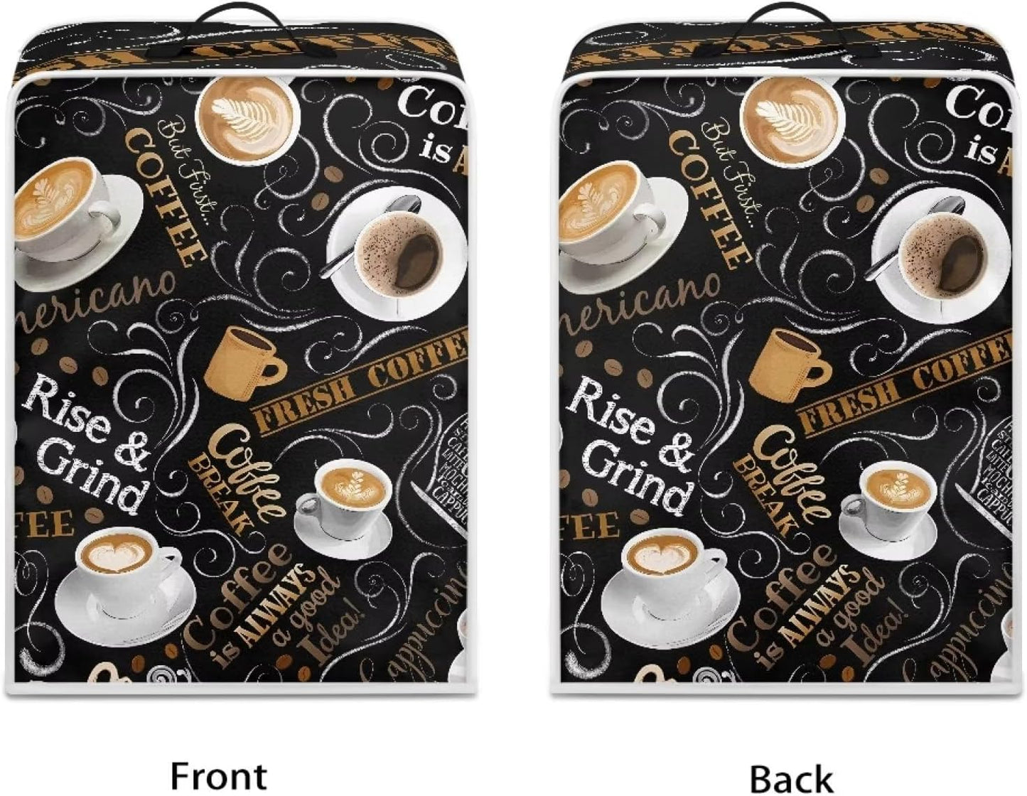Coffee Cup Covers for Coffee Machines, Dust Stain Resistant, Soft Blender Mixer Protector for Small Kitchen Appliances