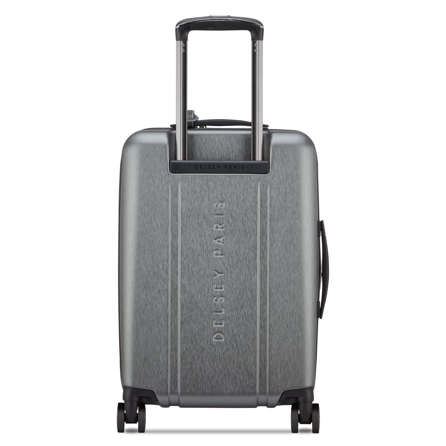 DELSEY PARIS Cadence Hardside Expandable Luggage with Spinner Wheels, Silver, Carry On 20 Inch
