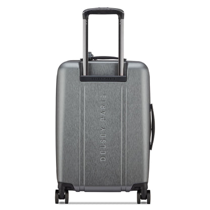 DELSEY PARIS Cadence Hardside Expandable Luggage with Spinner Wheels, Silver, Carry On 20 Inch