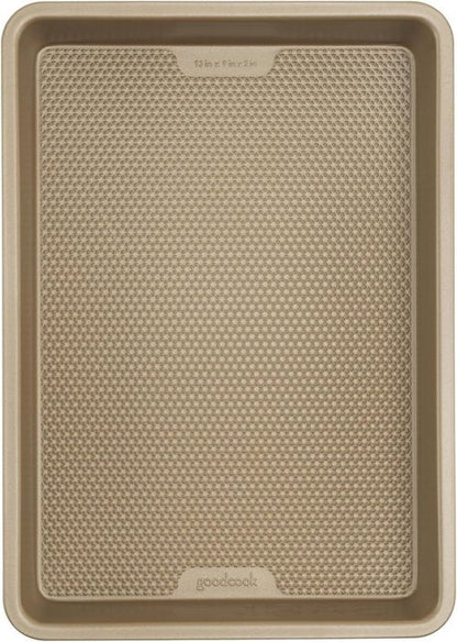GoodCook BestBake Nonstick Bronze 9" x 13" Baking Pan - Durable Carbon Steel, Scratch-Resistant Design for Easy Cleanup