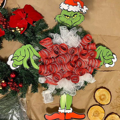 JEUIHAU 15 Pack 10 Inches Round Wire Wreath Frames, Green Metal Floral Wreath Frame, Wire Wreath Rings for Christmas New Year Party Home Decor DIY Crafts Supplies