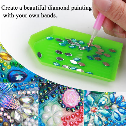 4pcs DIY Diamond Art Painting Kit- African American beauties, 5D Diamond Art Crafts, Suitable for Beginners, Suitable for Home, Art Wall, and Festival Party Decoration, Creative Home Decoration Gifts
