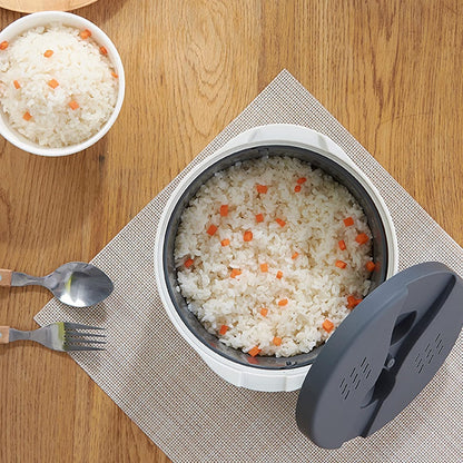 Microwave Rice Cooker - 2L Portable Rice Cooker with Good Sealing Food Grade Material for Kitchen Microwave
