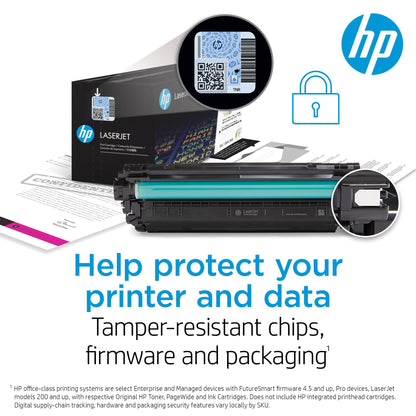 HP 206A Black Toner Cartridge | Works with HP Color LaserJet Pro M255, HP Color LaserJet Pro MFP M282, M283 Series | W2110A , 1 Count ( Pack of 1)