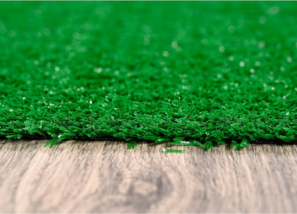 Garland Rug Large Indoor/Outdoor Area Rug 3 ft. x 5 ft., Green Artificial Grass