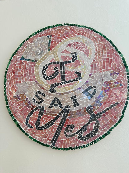 4 Shapes Mixed Glass Mosaic Tiles,Square+Diamond+Triangle+Rectangle 220 PCS Stained Glass Mosaic Pieces for Handmade Art Crafts and Home Decoration (White)