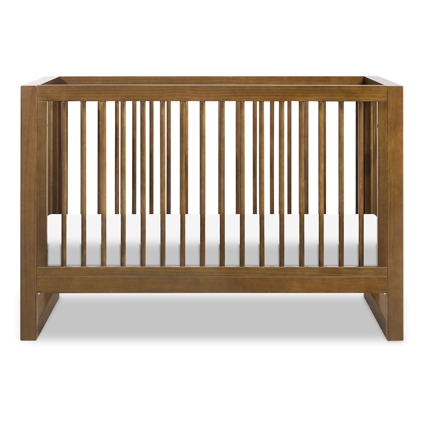 Namesake Nantucket 3-in-1 Convertible Crib with Toddler Bed Conversion Kit in Natural Walnut, Greenguard Gold Certified