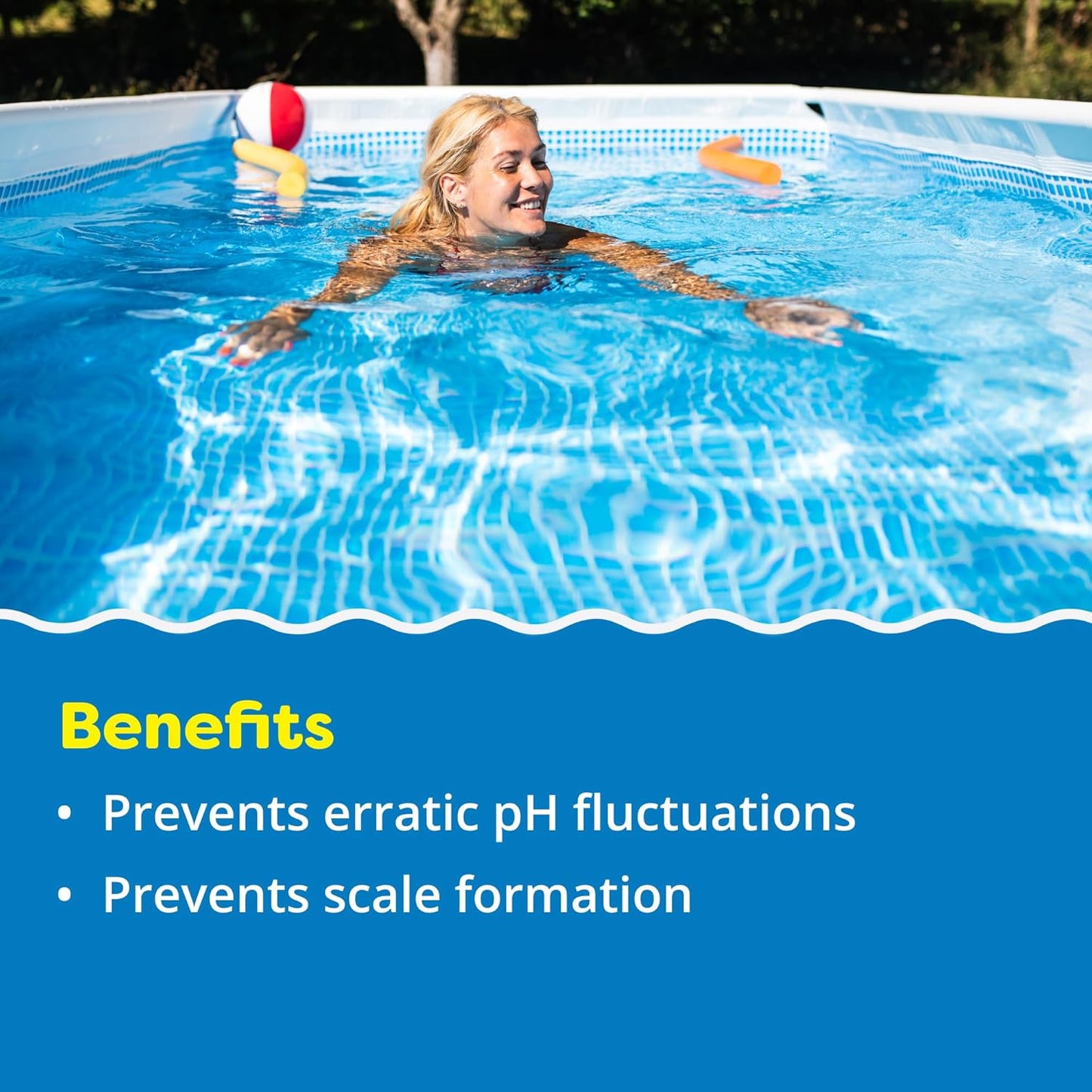 Swimming Swimming 100% 5 In The Swim Alkalinity Increaser for Pools - Raises Alkalinity and Balances pH Levels in Your