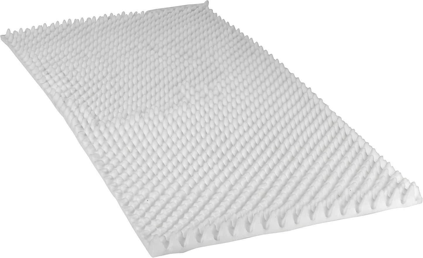M6026 Drive Medical Convoluted Mattress Foam Pad, White