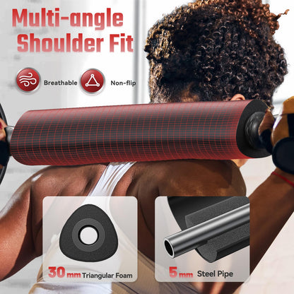 FEIERDUN Adjustable Dumbbells, 68lbs Free Weight Set with 4 Modes, Used as Barbell, Kettlebells, Push up Stand, Fitness Exercises for Home Gym Suitable Men/Women
