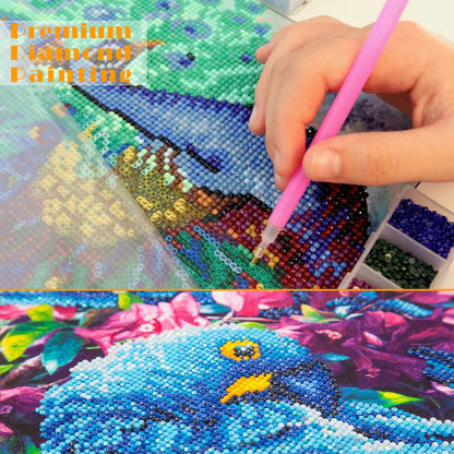 Youtheart Painting with Diamonds Princess Diamond Art, 5D Full Drill Cross Stitch Embroidery Kits, DIY Wall Décor