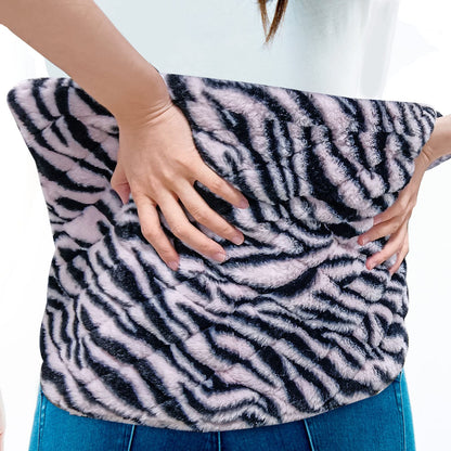 XL Full Weighted Heating Pad for Back Pain, Cramps, Relief - - 2.3lb Large Electric Heat Pad for Neck and Shoulders - Hot Heated Pad with Auto Shut Off, Stay on- (XL 12"x24" Pink) - PYQ0F