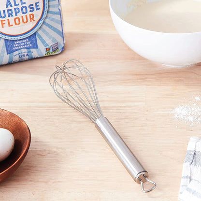 Küchenprofi Stainless Steel Whisk, Hand Whisk for Eggs, Batter, and Dough, Metal Whisk for Kitchen Use, 12 Inches