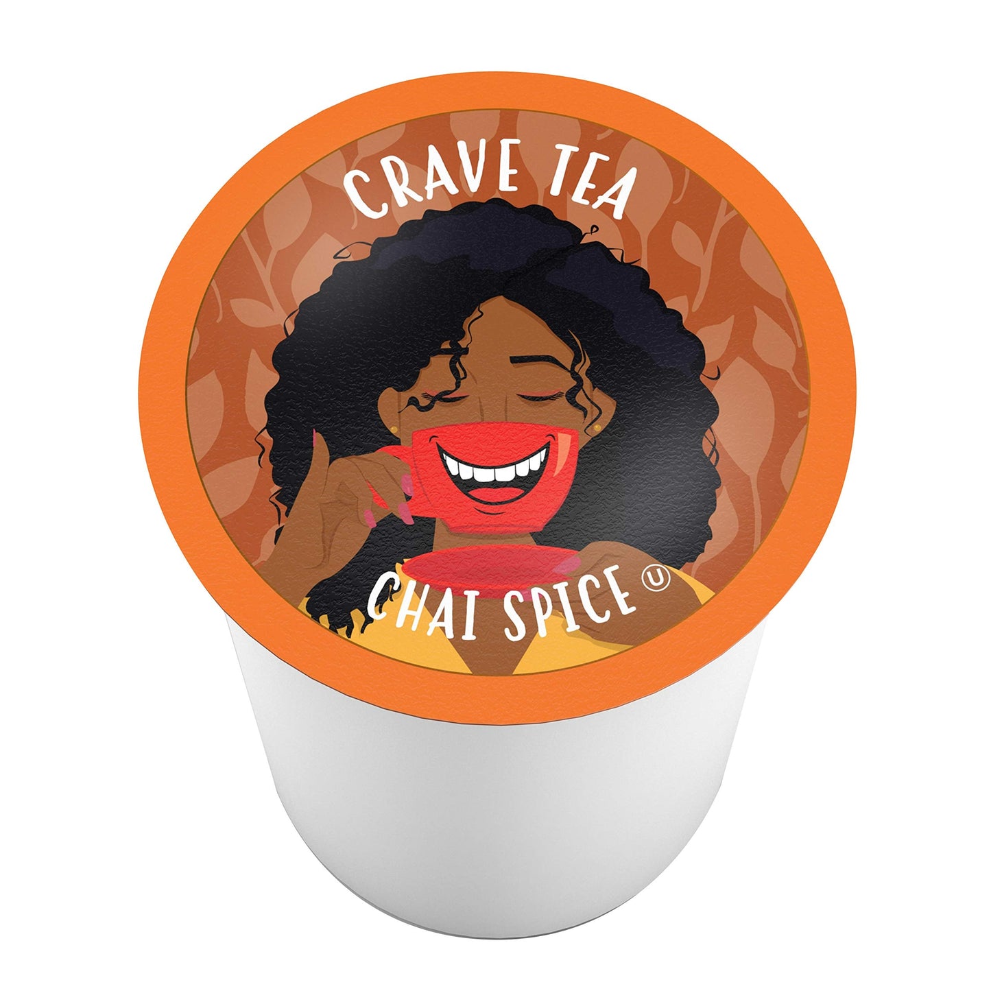 Crave Beverages Tea Pods, Chai Spice for Keurig K Cup Brewers, 100 Count