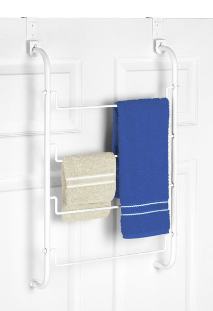Whitmor Over The Door, White Towel Rack, Medium, 6023-529