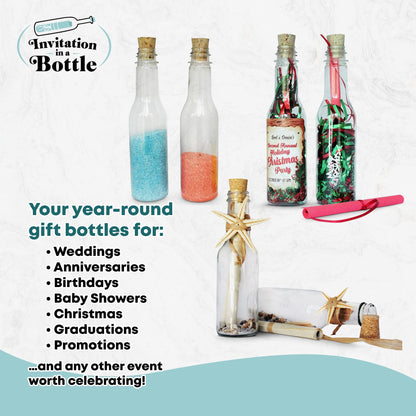 Plastic Bottles & Corks Set (20) - Clear PET Plastic Potion Bottles with Cork - Small Bottles with Cork & Tiny Jars with Cork Bottles for Invitation in a Bottle, Message in Plastic Bottle, DIY Crafts