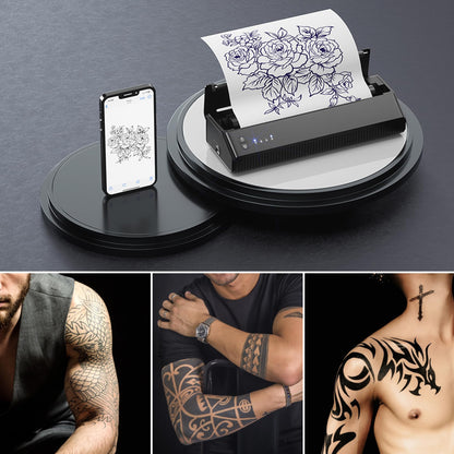 Tattoo Transfer Paper, 120 Sheets Tattoo Stencil Paper, Stencil Paper for Tattooing - A4 Size, 4 Layers Thermal Transfer Paper DIY Tattoo (120PCS)