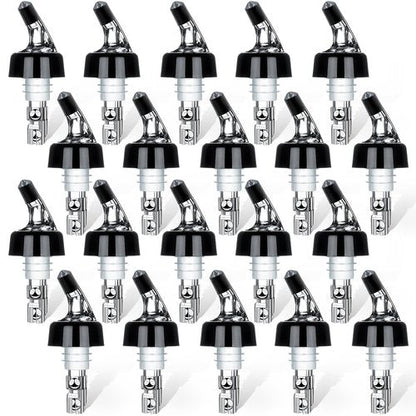 Automatic Measured Bottle Pourer - Quick Shot Spirit Measure Pourer Drinks Wine Cocktail Dispenser Home Bar Tools