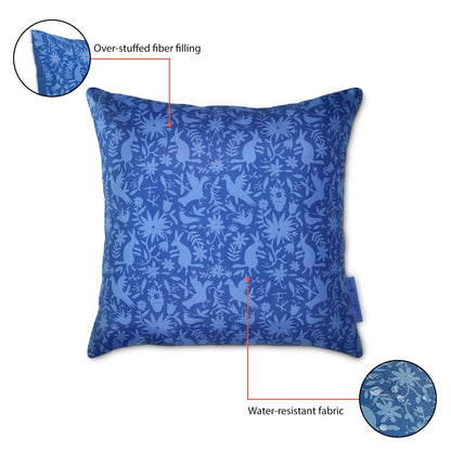 Frida Kahlo® + Classic Accessories® Accent Pillows, 2-Pack, 18 Inch, Animalitos Azules
