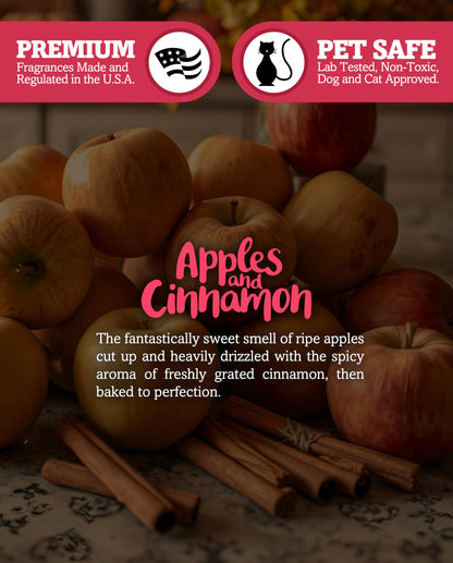 Apples & Cinnamon Premium Tealight Candles Multi Pack - Highly Scented with Essential & Natural Oils - 12 Dark Red Tea Lights - Beautiful Candlelight - Made in the USA - Bakery & Food Collection