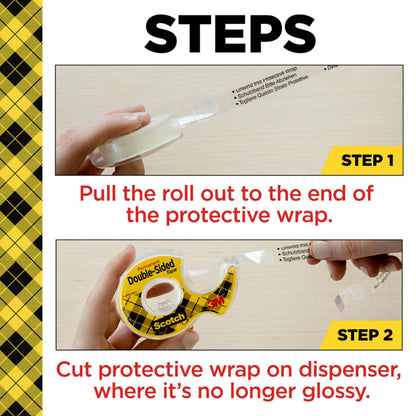 3m - Scotch Permanent Doublesided Tape 6 Rolls (237)