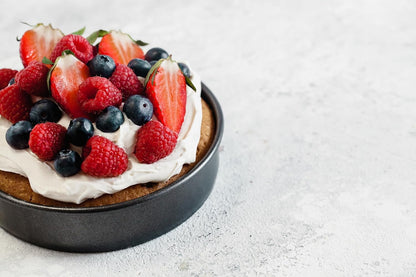 MasterClass 20 cm Deep Cake Tin, 8 Inch Round Pan, PFOA Free Non Stick, 1 mm Carbon Steel