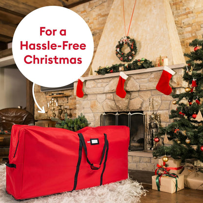 Christmas Tree Storage Bag, Fits Up to 9ft Artificial Trees, Durable Handles, Tear Proof 600D Oxford Canvas