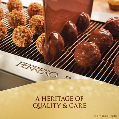 Ferrero Rocher, 24 Count, Premium Milk Chocolate Hazelnut, Chocolates for Gifting, 10.6 oz