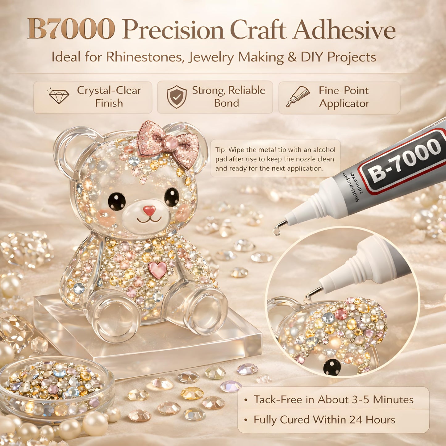 SHATANG Rhinestone Kit for Bedazzling, 40000 Pcs 40 Colors 3mm Flatback Resin Jelly Rhinestones for Adults Girls Crafters, Bedazzle Kit for Nail Art Shoes Tumblers Phone Cases DIY Gifts