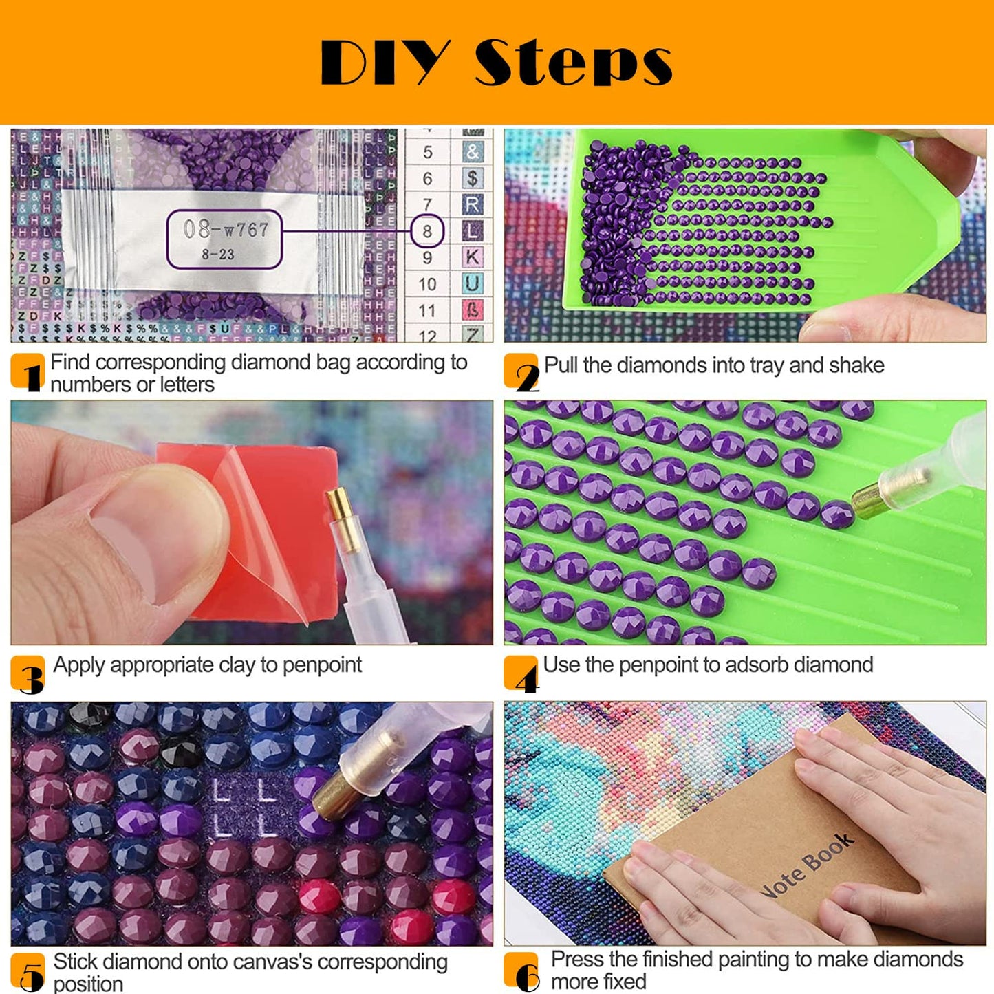 Youtheart Painting with Diamonds Cars Diamond Art Kits, 5D Full Drill Cross Stitch Embroidery Kit…