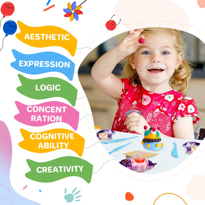 Aestd-ST Air Dry Clay 66 Colors, Modeling Clay for Kids, DIY Model Magic Clay, Molding Clay Kit with Sculpting Tools, Non-Sticky Soft and Super Light, Arts and Crafts Gift for Boys Girls Kids