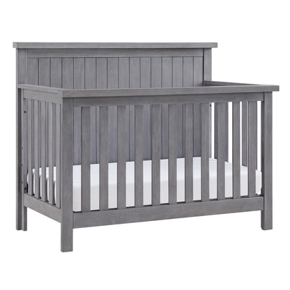 Soho Baby Everlee 4-in-1 Convertible Crib, Graystone