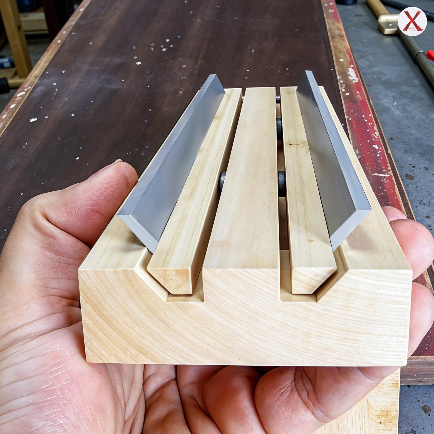 for Freud C310 Planer Jointer Knives 4 x 5/8 x 1/8 Inch Industrial Planer and Jointer Knives for Craftsman 315.23720, Magnate PK0401H, CMT 794.101, Delta 37-290, Boice, Cran - Set of 3