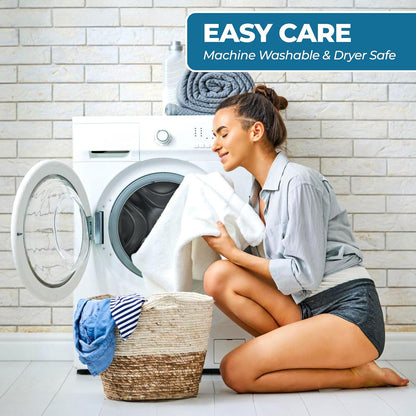 8-Piece Set, 2 2 4 Superior Ultra-Soft Cotton Towel Includes Bath Towels, Hand Towels, and Washcloths, Daily Use Towels