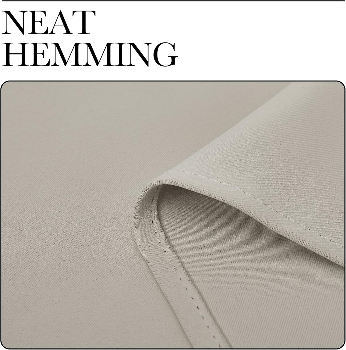 NICETOWN Blackout Curtains for Living Room, Room Darkening Window Panels, Easy-Care Thermal Insulated Drapes