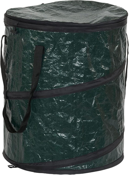 Household Essentials Pop Up Hamper, Pop Up Camping Trash Can, Great for Outdoor or Indoor Use, Portable and Collapsible